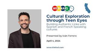 [WEBINAR] Cultural Exploration Through Teen Eyes