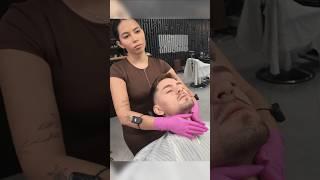 Polish Barber ASMR Full Service!! #haircut #shave #massage #relaxing