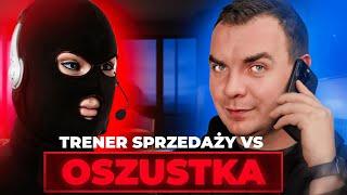 TRENER SPRZEDAŻY VS OSZUSTKA (Rozmowa z oszustką telefoniczną LIVE)