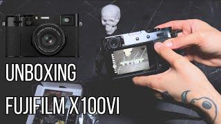 Unboxing FUJIFILM x100VI Black Camera