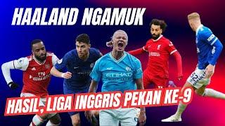 Hasil Liga Inggris Pekan Ke-9 2023/2024