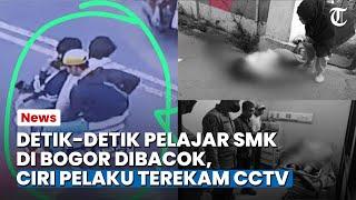 Rekaman CCTV Memperlihatkan Pelaku Pembacokan Berjumlah 3 Orang Mengendarai Motor