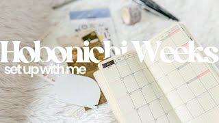 2024 Hobonichi Weeks Setup│How I Use the Weeks for Minimal, Functional Planning