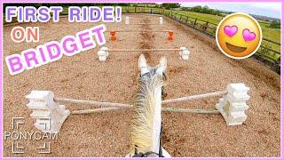 First Ride & Jump on Bridget! | GoPro