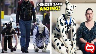 Suaminya Jadi Anjing Peliharaan! Begini Kehidupan Aneh Orang² yang Sudah Bosan Jadi Manusia