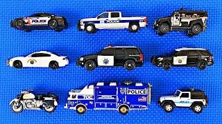 Police Cars for Kids | Learn Police Vehicle Names & Colors | Fun & Educational Organic Learning