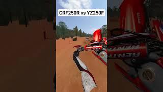 CRF250R vs YZ250F. #mxbikes #mxsimulator #yamaha #honda