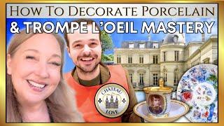 How to Decorate Porcelain Like Limoges Masters | Luxury Shopping in PARIS & Musée Marmottan MONET