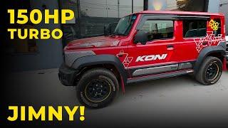 India's first turbocharged Suzuki Jimny is mad fun to drive!