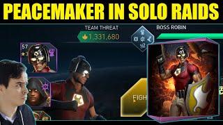 PEACEMAKER And The Flawed Justice Team In Solo Raids Injustice 2 Mobile