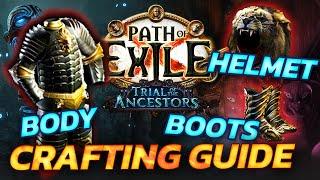 Intermediate IN-DEPTH Gear Crafting Guide - Body Armour, Boots, Helmet