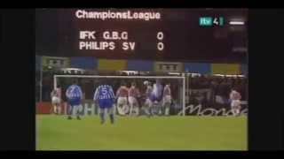 Best free kicks ever : Mikael Nilsson vs PSV Eindhoven