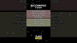 Ramalan Zodiak SCORPIO Hari Ini Selasa 10 Januari 2023