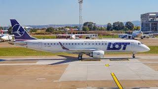 FULL FLIGHT | FANTASTIC LIGHT | Belgrade to Warsaw | LOT Polish Airlines Embraer E190AR