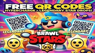 FREE Brawl Stars QR Codes (November) – 1 Hypercharge & 2 Legendary Star Drops!