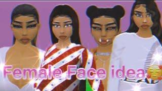 Avakin life face ideas (females)