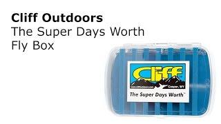 Cliff Outdoors The Super Days Worth Fly Box - AvidMax