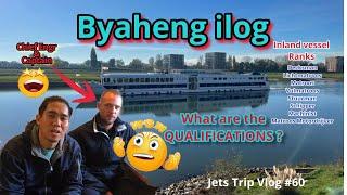 Inland Vessel Ranks • FUNCTIONS? • QUALIFICATIONS? VLOG 60 #inlandship #Inlandvesselranks #JetsTrip