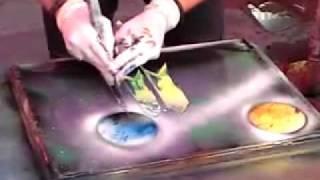 Spray Paint Art - Time Square