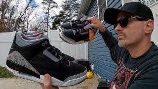 Black Cement Jordan 3 - Release Day Recap