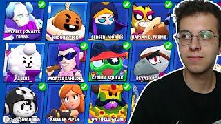 ASLA ALMAMANIZ GEREKEN 15 KOSTÜMÜ SIRALADIM !! BRAWL STARS