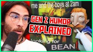 Hasanabi Reacts to Why is Gen Z Humor So Weird? | Mister Sweet