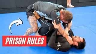 Black Belt Vs Brown Belt | BJJ Rolling Commentary