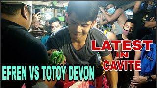 EFREN VS TOTOY DEVON | Bunong Braso UnderGround Latest