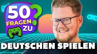 WAS kommt da AUS DER HEIMAT? | 50 Fragen zu deutschen Videospielen