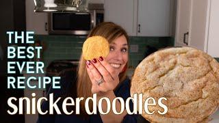 The BEST Snickerdoodles Recipe EVER!