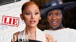 Wicked's Ariana Grande & Cynthia Erivo Take Lie Detector Tests | Vanity Fair