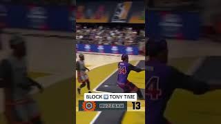 Big block into Tony Time