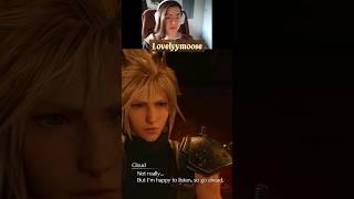 Cloud is just your average boy🫠 #finalfantasy #ff7rebirth #cloudstrife #tifa #twitch #streamer