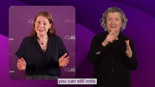 Understanding referendums presentation – Auslan