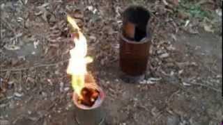 Der Moriarty Holzvergaser Mini UL Bauanleitung diy myog Woodgasstove Hobo Bushcraft Survival