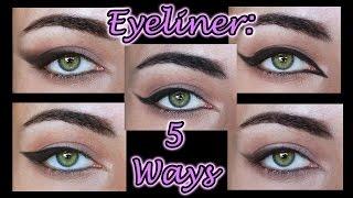 5 Ways To Wear Your Eyeliner (+ Tips &Tricks)  | MakeupAndArtFreak