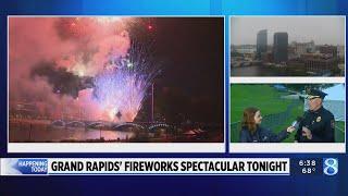 Grand Rapids Fourth of July fireworks show is tonight