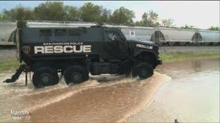 Hays. Co. used MRAP for flood rescue