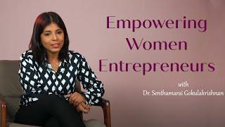 How does one become a successful entrepreneur? | Dr.Senthamarai Gokulakrishnan