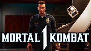 MK1 *T-1000* INTRO DIALOGUE WITH SUB ZERO!! (1080p 60 FPS) MORTAL KOMBAT 1