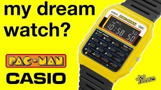 Have Casio just made the geekiest watch ever? Casio Watches X PAC-MAN CA-53WPC-1BER