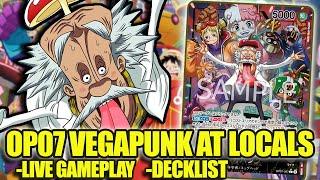 I Brought Yellow VEGAPUNK to My Locals! | OPTCG Decklist & Gameplay w/ Commentary