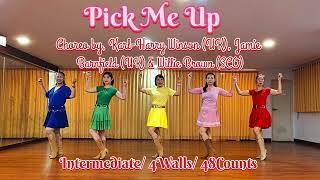 Pick Me Up Line Dance. Choreo by, Karl-Harry Winson (UK), Jamie Barnfield (UK), Willie Brown (SCO)