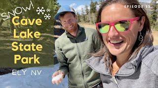 Cave Lake State Park | Ely NV in our Class A Motorhome