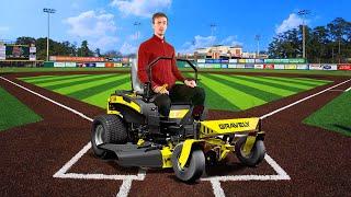 I Earn $10,000 Mowing My Schools Baseball Field | Farm Sim 22