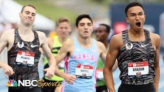 Brazier's late kick makes him national champ at 800 meters | NBC Sports