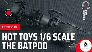 Hot Toys The Batpod 1/6 Scale - BIG| ASMR Unboxing (BGS Ep 10)