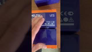 Аккумуляторы Delta сплавились между собой