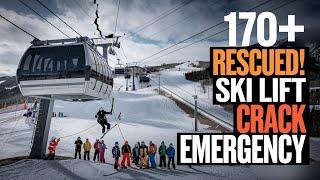 "170+ Rescued from Lift Crack at Winter Park Resort | Colorado Ski Gondola Emergency Rescue"