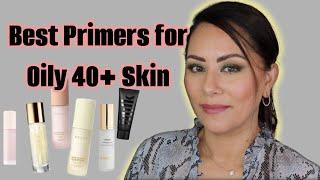 Best Primers for Oily Skin | Luxury Primers | Over 40 // Gucci// YSL// Hourglass #oilyskin